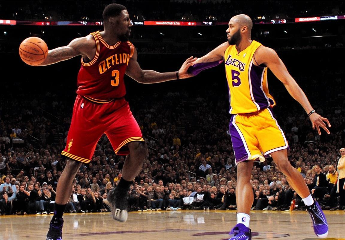 2014年NBA科比詹姆斯巅峰对决：骑士湖人经典战役回顾(图1)